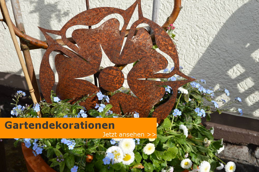 Gartendekorationen Slider
