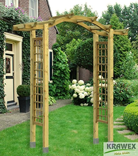 Pergola Rosenbogen Rankhilfe Holz Torbogen 200x230x75 Floristikvergleich