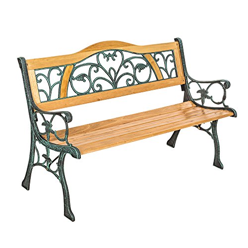 Tectake Gartenbank Parkbank Holz Diverse Modelle Kathi 124 X 60 X 83cm Nr 401426 Floristikvergleich